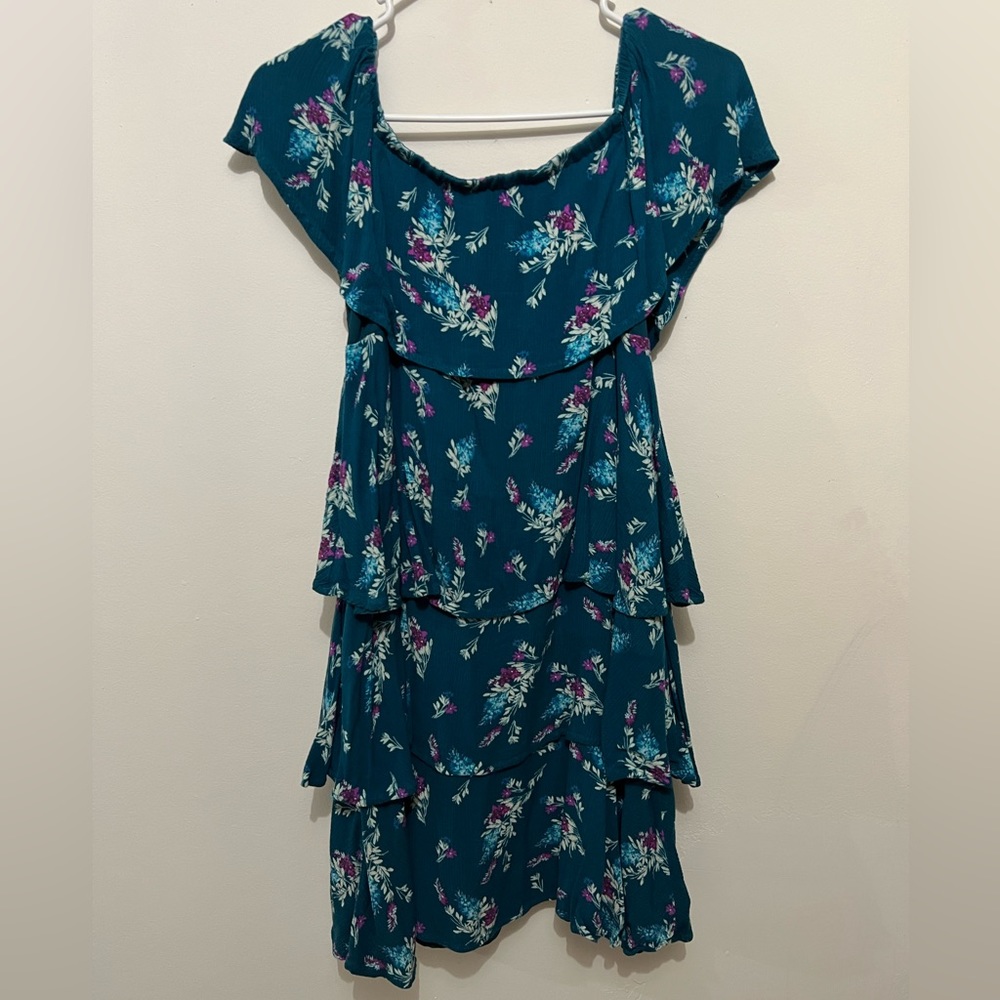 Off Shoulder Ruffle Dress